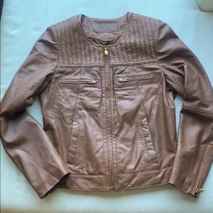 Kookai Genuine Leather woven details